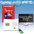 Cloud Nine Acclaim Greeting with Download Card - TD09 V.1 / TD09 V.2 - Texas